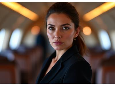 Portrait of a refined, discreet security professional, perfect for VIP protection and celebrity events.