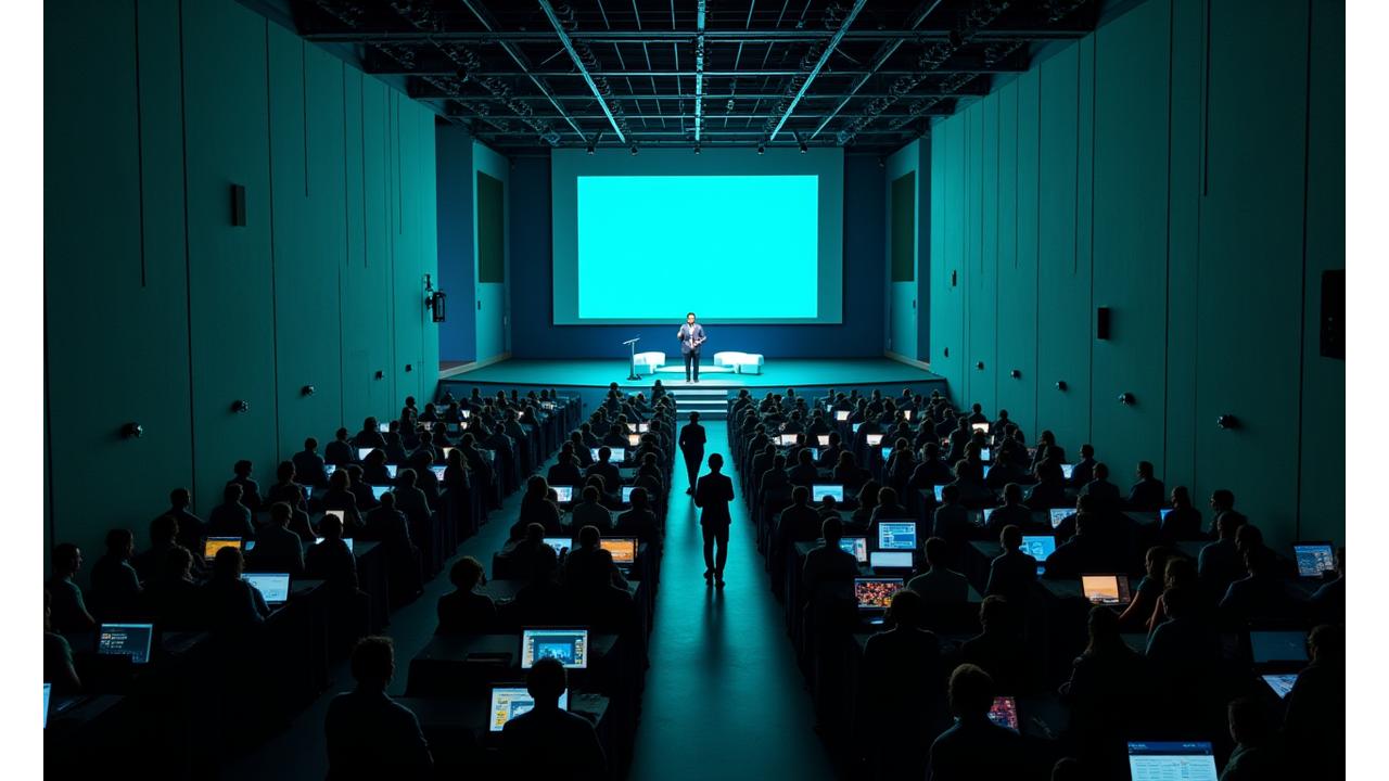 Hybrid professional conference