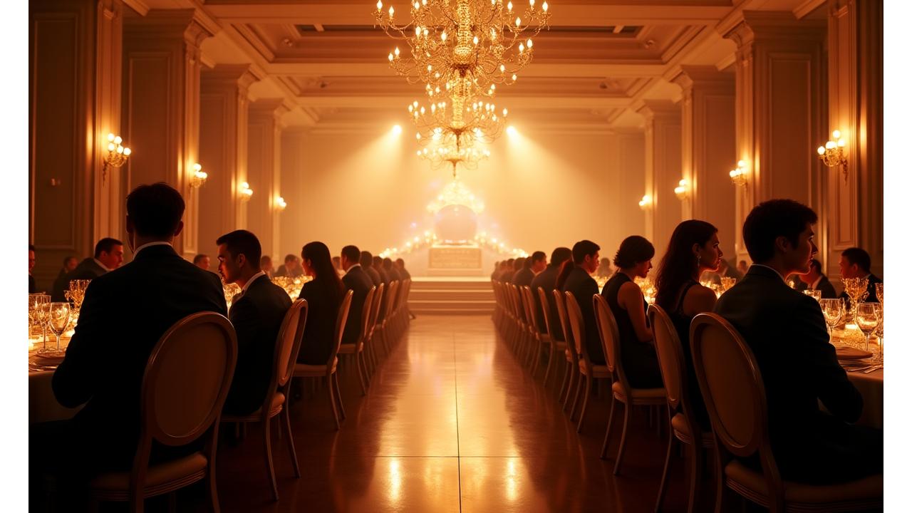 Corporate charity gala event