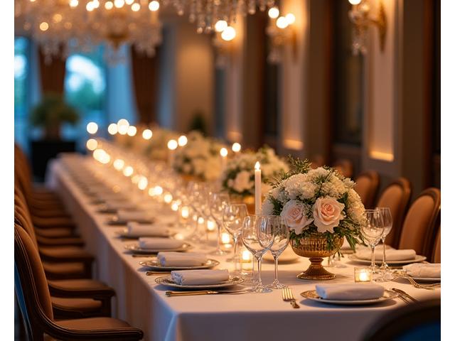 Elegant private celebration