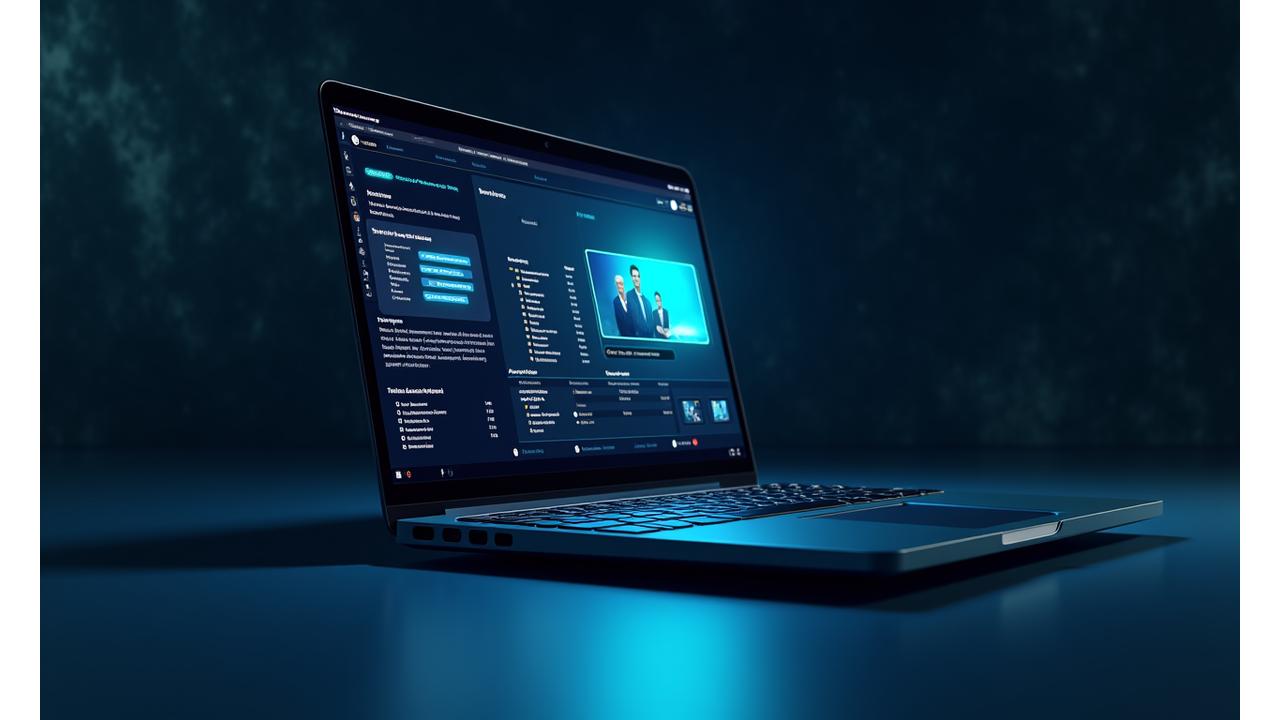 Interactive preview of Pulsebound Productions' virtual event platform, showing a live session with attendee engagement features.